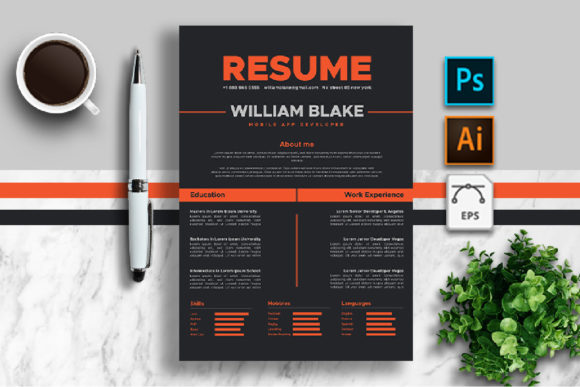 Download Resume CV Template - Premium Bundle